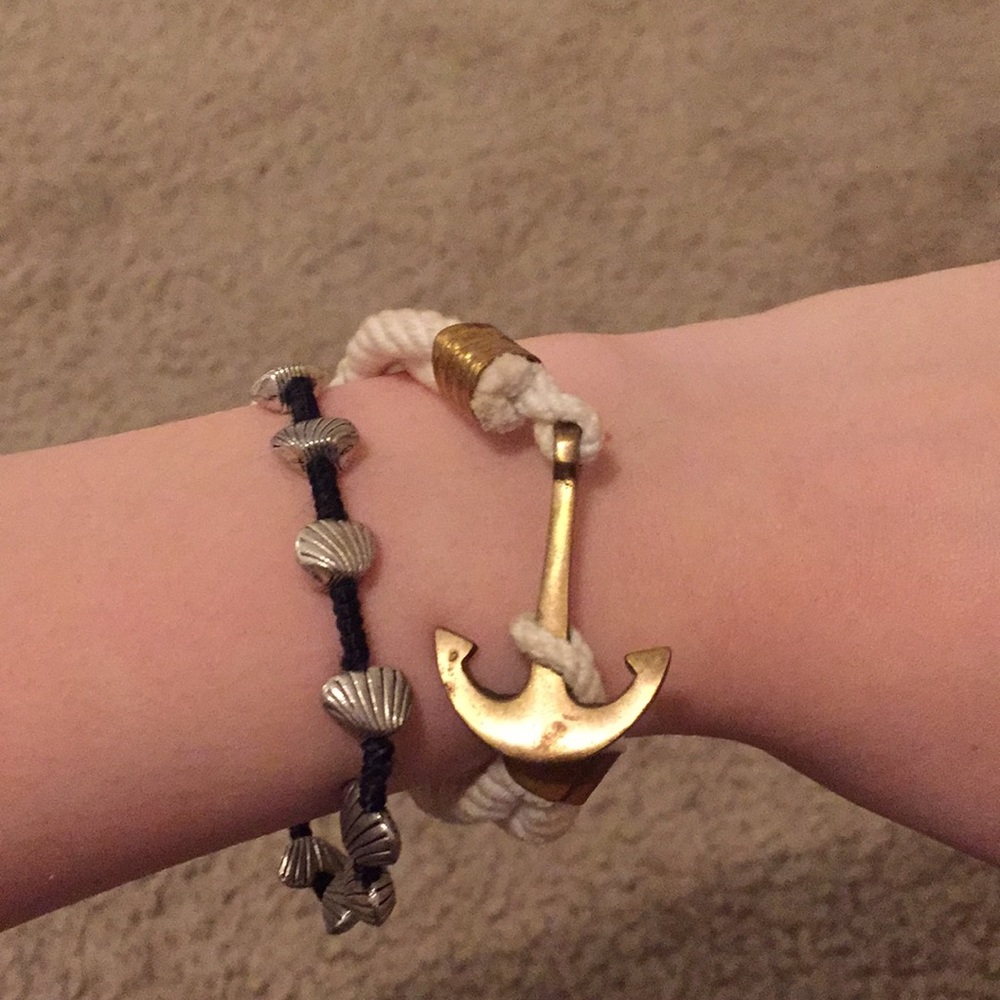 Two beach style bracelets